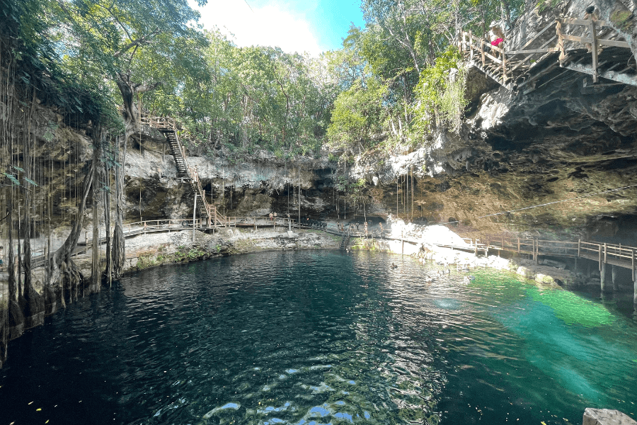 cenote-xcanche-bridge-view-best-cenotes-near-valladolid-yucatan-peninsula-mexico-girl-go-travel-the-world